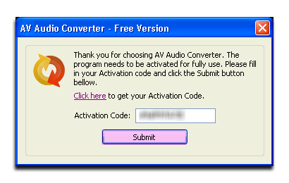 Activate for free version